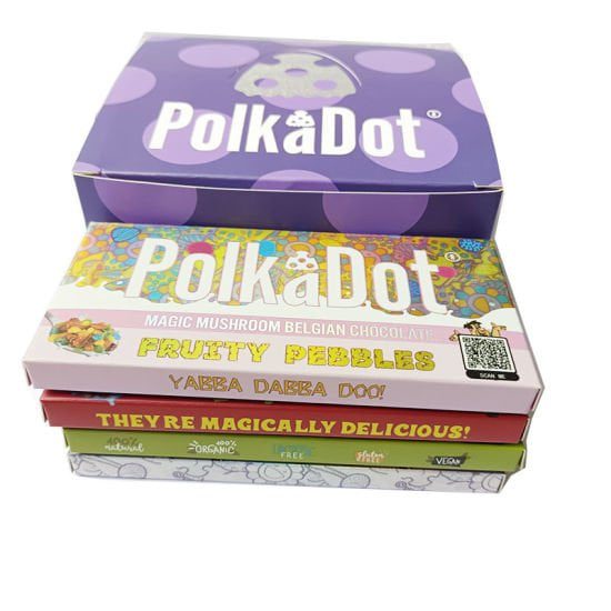Polka dot magic chocolate,Polkadot Chocolate,polka dot magic belgian chocolate,Buy Polka Dot Mushroom Chocolate for sale